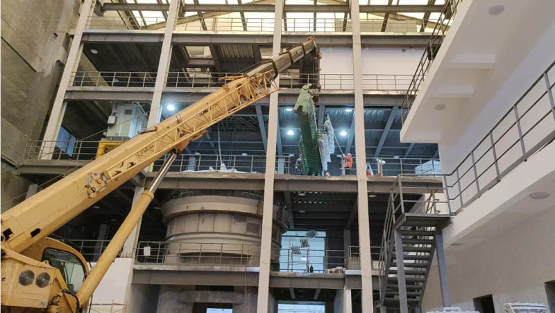 技术赋能环保升级！我司为乐尔打造 7500KVA 冷渣炉项目进入现场安装关键阶段