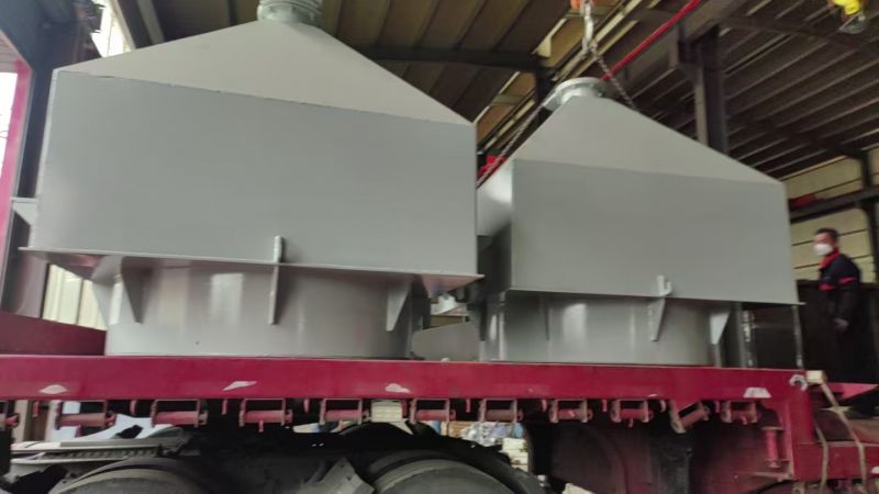 我公司为临沂某企业定制的热熔渣调质炉发货工作正稳步推进中