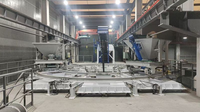 乐尔冷渣炉项目双车加料不间断