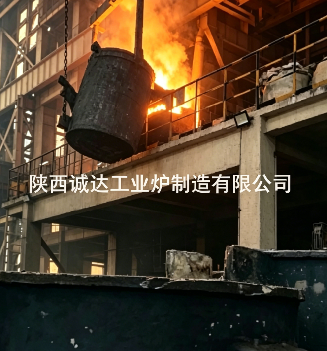 喜讯！陕西诚达为新疆企业定制的中低碳锰铁精炼炉顺利开炉热兑