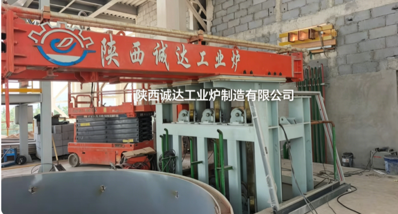 深耕陕内市场，诚达热熔渣保温炉韩城安装工作有序推进