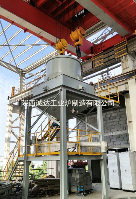 匠心造炉赋能固废利用｜诚达工业炉韩城热熔渣保温炉项目稳步推进