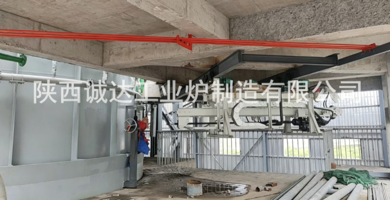 成套装备交付落地，诚达自研热熔渣调质炉进入现场安装关键周期