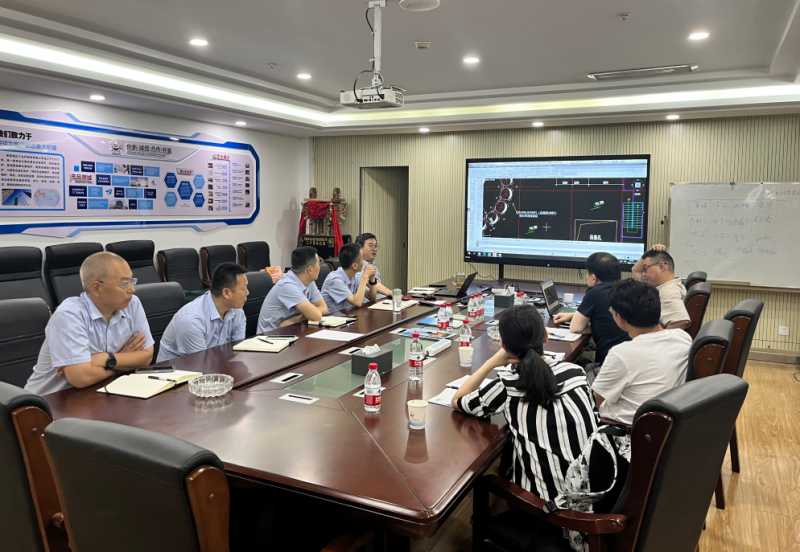 聚力新项目，共谋新发展｜我司（陕西诚达工业炉）与中国五冶设计院开展技术深度交流