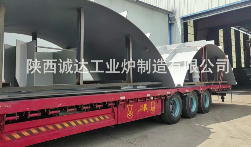 高品质铁合金冶炼装备交付！诚达工业炉中低碳锰铁精炼炉启程发运