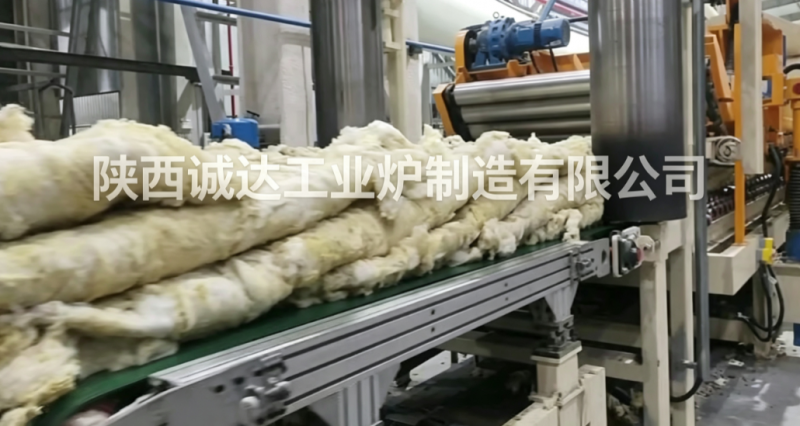 开炉运行工况优异｜陕西诚达高炉热熔渣保温炉运行稳定，出棉状况良好