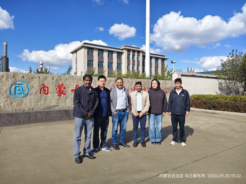 聚焦热熔渣制备矿棉技术｜印度客户赴陕西诚达工业炉考察二期项目，实地参观生产线