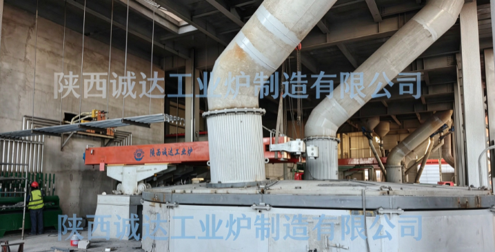 陕西诚达工业炉中低碳锰铁精炼炉项目 现场安装调试有序推进