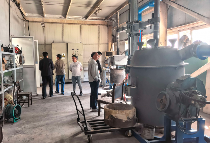 技术交流促合作｜新客户到访诚达工业炉实验炉车间，共探固危废资源化试验技术